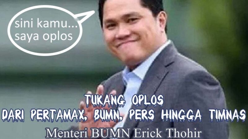 Wilson Lalengke Juluki Erick Thohir “Tukang Oplos”, Sindir Kebijakan di BBM, BUMN, hingga Sepak Bola