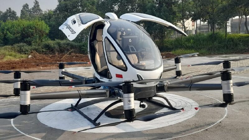 EH216-S Terbang Perdana di PIK 2, Taksi Terbang Otonom Mulai Wujud di Langit Indonesia