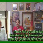 Rara Prediksi Kesehatan Jokowi, Energi Membaik dan Akan Sembuh