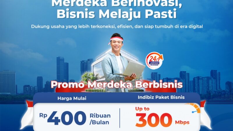 Telkom Berikan Aneka Promo Berlangganan Paket HSI dari Indibiz Meriahkan HUT RI Ke 80
