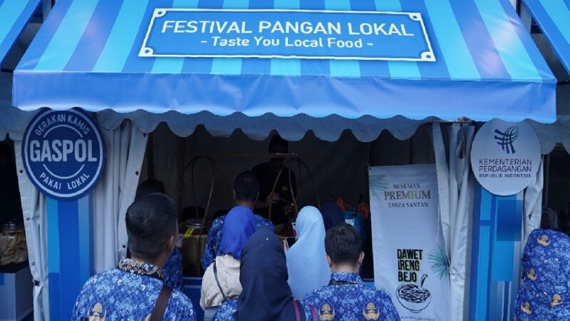Soto Banjar dan Dawet Ireng Manjakan Lidah di Festival Pangan Lokal Kemendag 2025