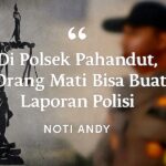 Laporan Polisi oleh Almarhum, Kisah Absurd dari Palangka Raya