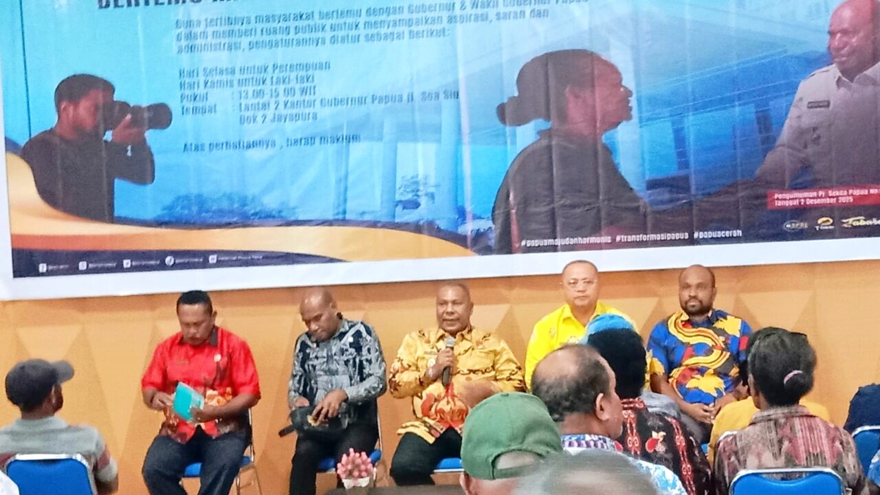 Pemprov Papua Serap Aspirasi Warga untuk Perkuat Pembangunan