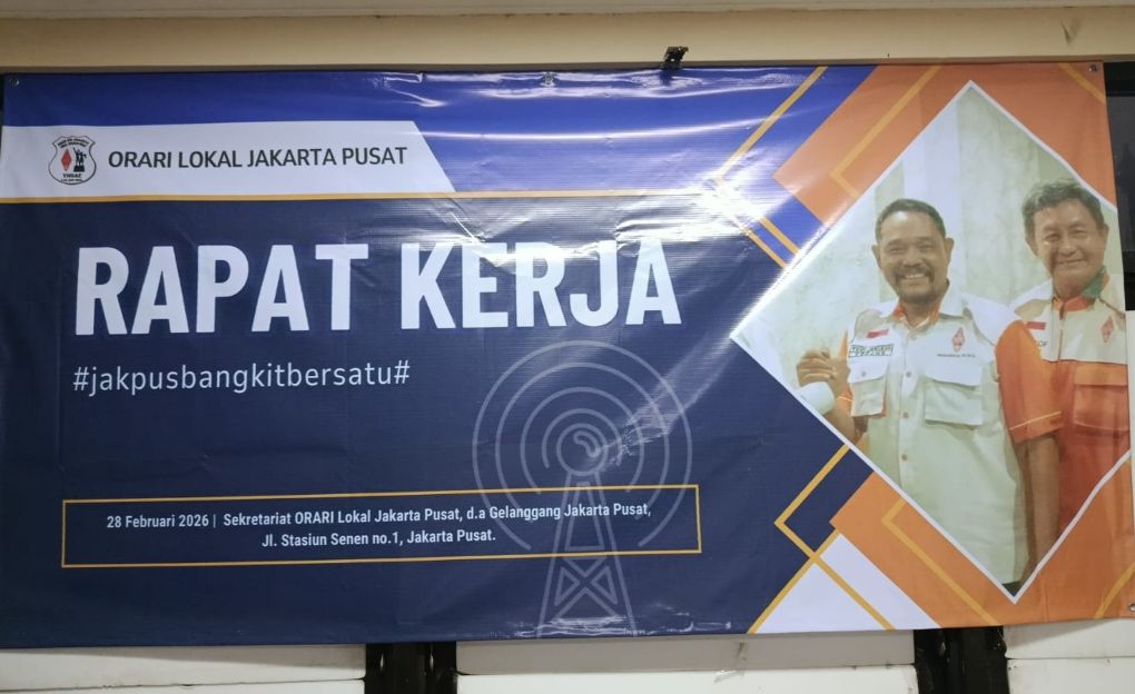 ORARI Jakarta Pusat Gelar Raker Ramadan #JakpusBangkitBersatu