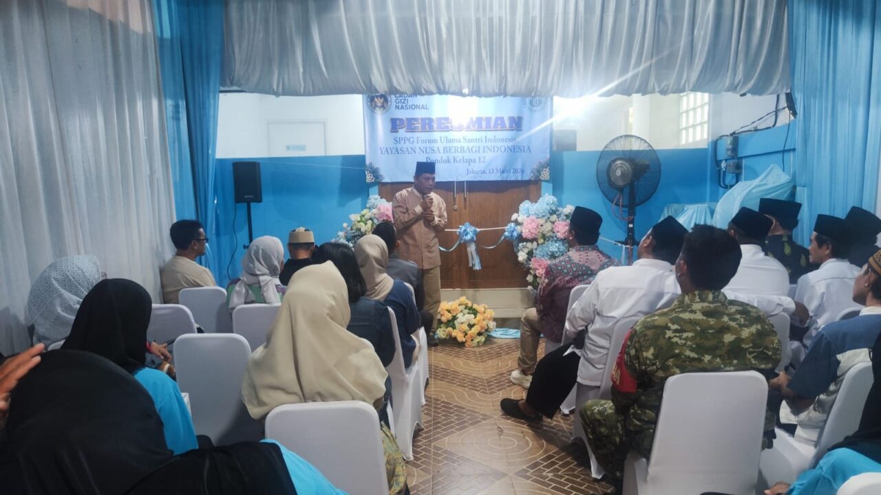 Peresmian SPPG FUSI ke-6 Duren Sawit, Dorong Edukasi Sosial