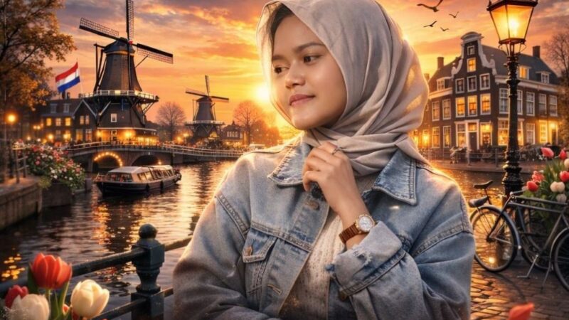 Rindu Masa Lalu, Feby Ahoy Nyanyikan Nostalgia Desa