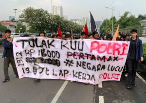 Aksi Mahasiswa USM Soroti APBN, MBG, RUU Polri dan Demokrasi