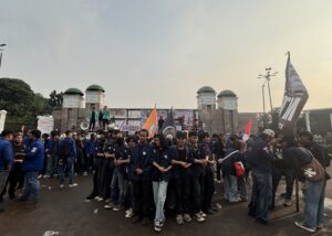 Aksi Mahasiswa USM Soroti APBN, MBG, RUU Polri dan Demokrasi