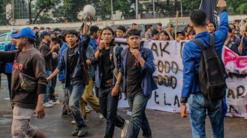 Aksi Mahasiswa USM Soroti APBN, MBG, RUU Polri dan Demokrasi