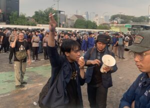 Aksi Mahasiswa USM Soroti APBN, MBG, RUU Polri dan Demokrasi