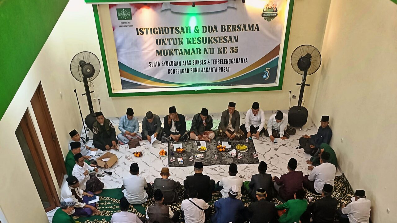 FKMWC-NU Jakarta Pusat Gelar Istighotsah untuk Muktamar NU