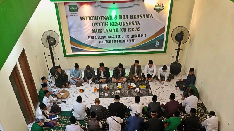 FKMWC-NU Jakarta Pusat Gelar Istighotsah untuk Muktamar NU
