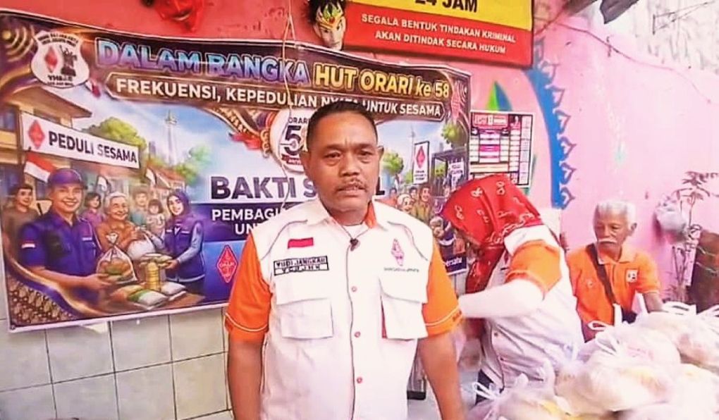 ORARI Lokal Jakarta Pusat Tebar Kepedulian di HUT ORARI ke-58