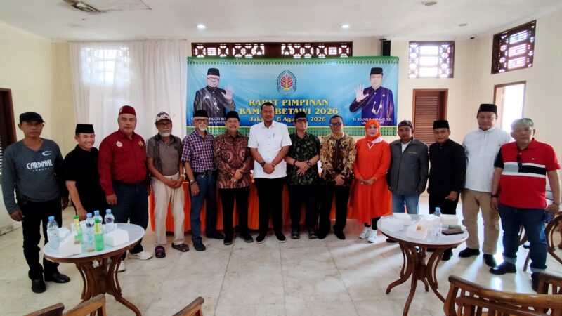 Rapim Bamus Betawi Soroti Pergantian Sekjen dan Pengurus
