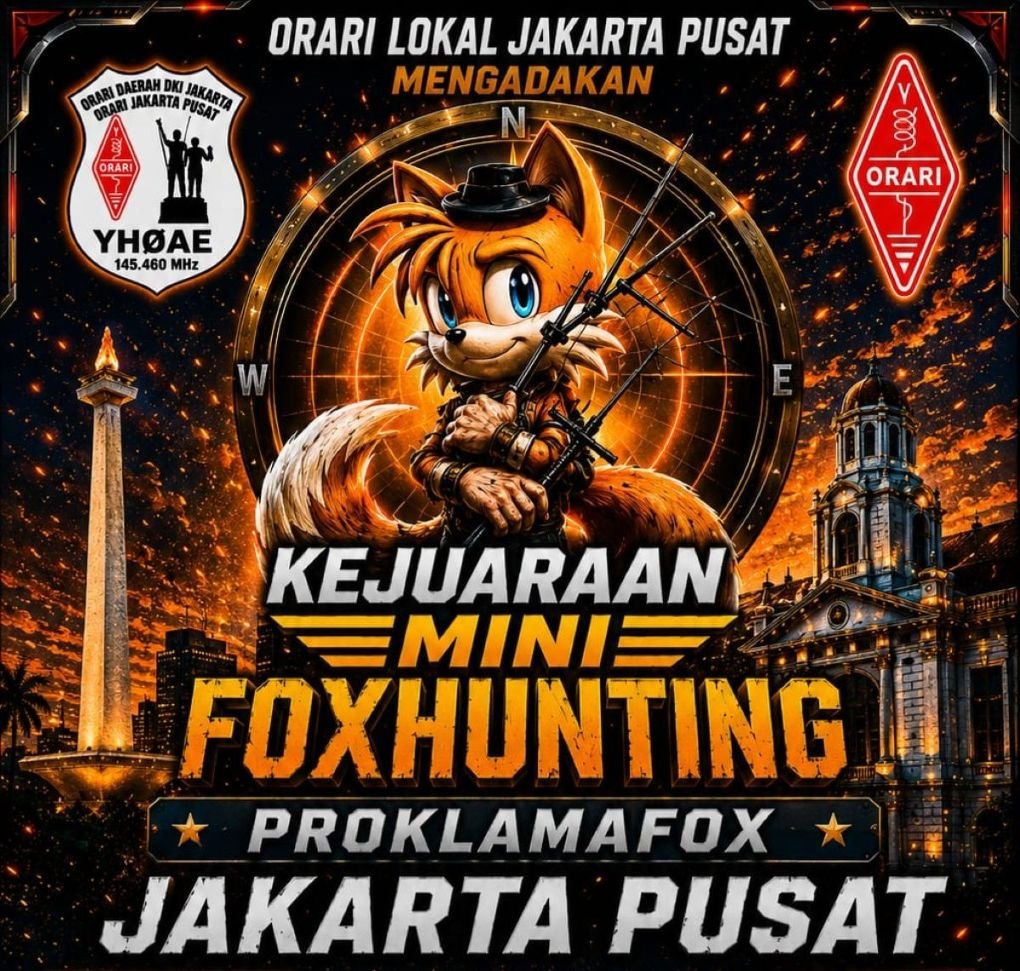 Proklamafox 2026, Adu Cepat Berburu Sinyal di Jakarta Pusat 