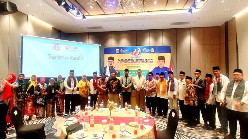 HUT ke-44 Bamus Betawi, Konsolidasi Organisasi Jadi Kekuatan Menyongsong Jakarta Lima Abad